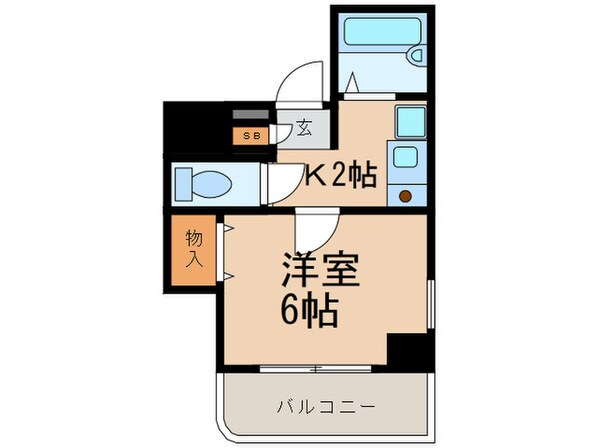 メゾンドソレイユの物件間取画像